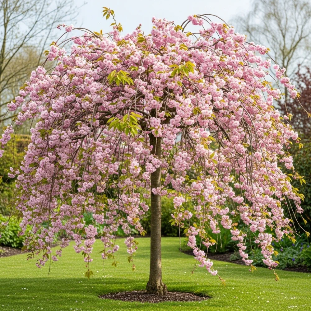 Patio Cherry Blossom Tree | Prunus 'Kiku-shidare-zakura' - Image 2