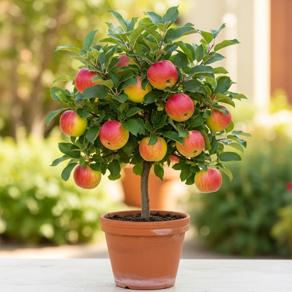 Patio 'Sunset' Apple Tree | 3ft | Bare Root - Image 3