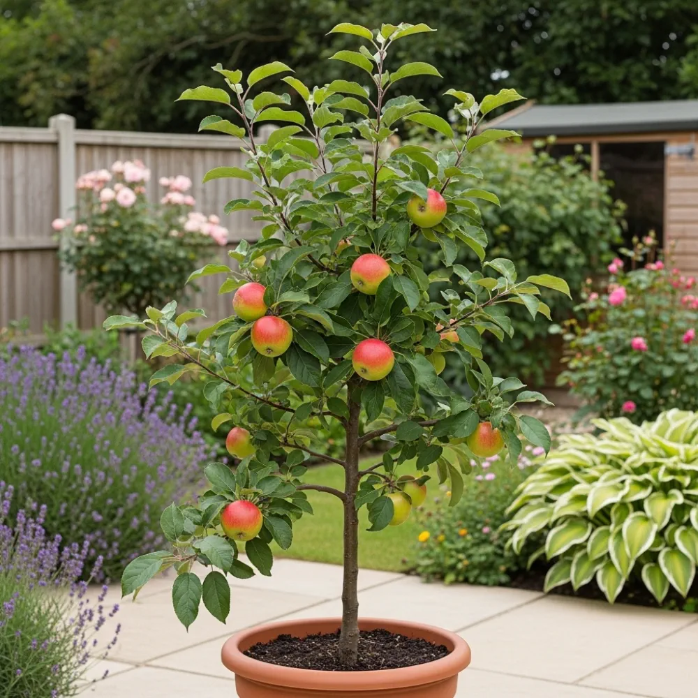 Patio 'Sunset' Apple Tree | 3ft | Bare Root - Image 9
