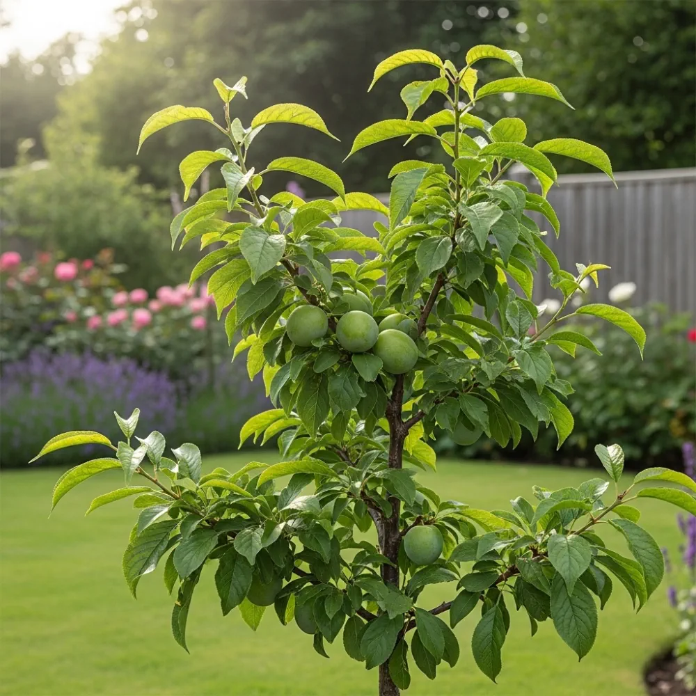 Patio 'Victoria' Plum Tree | 3ft | Bare Root - Image 6