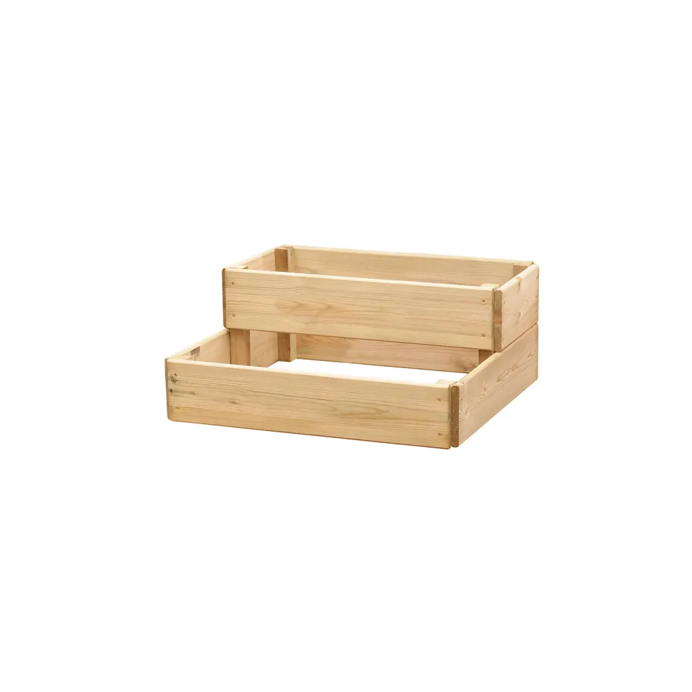 Premium Cascading Wood Raised Bed - Image 6