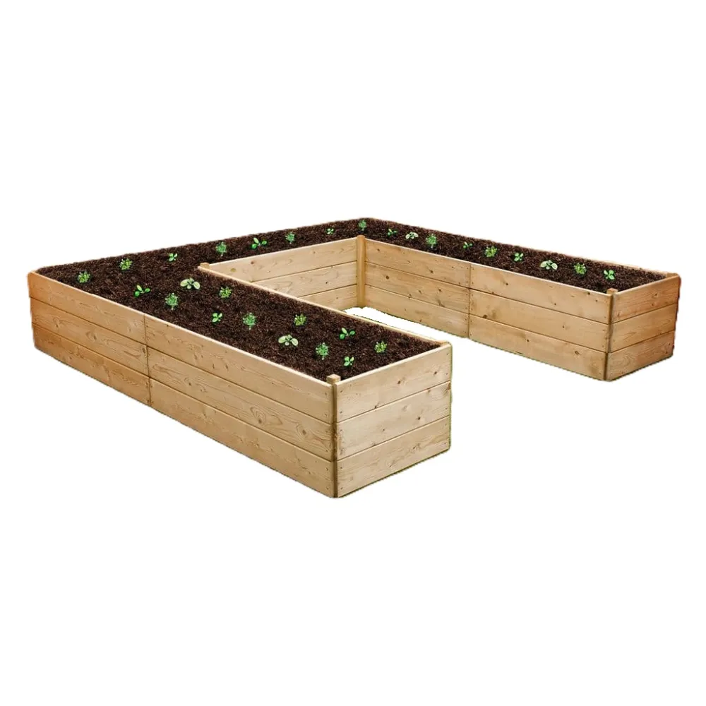 Premium U- Wood Raised Bed - Image 3