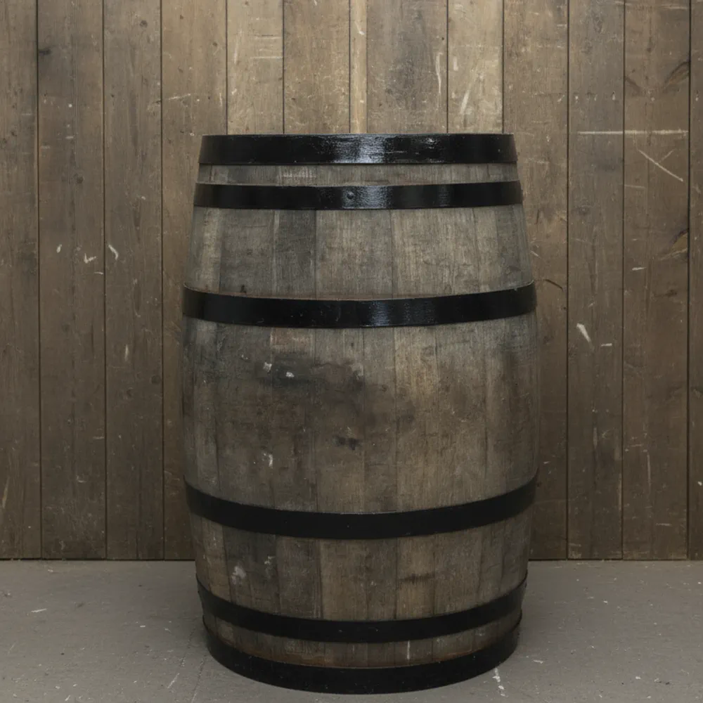 Rustic Oak Barrel Tree / Herb / Bedding Planter - Image 162