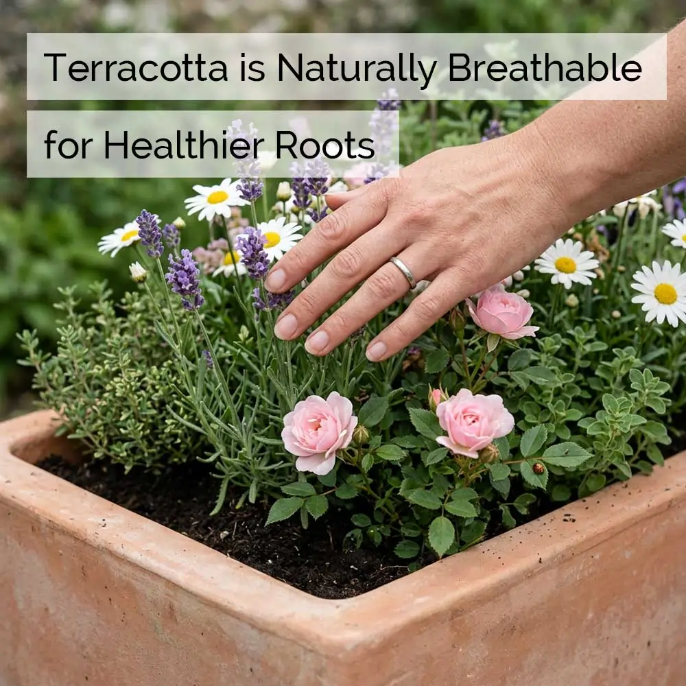 Rustic Terracotta Trough Planter - Image 30