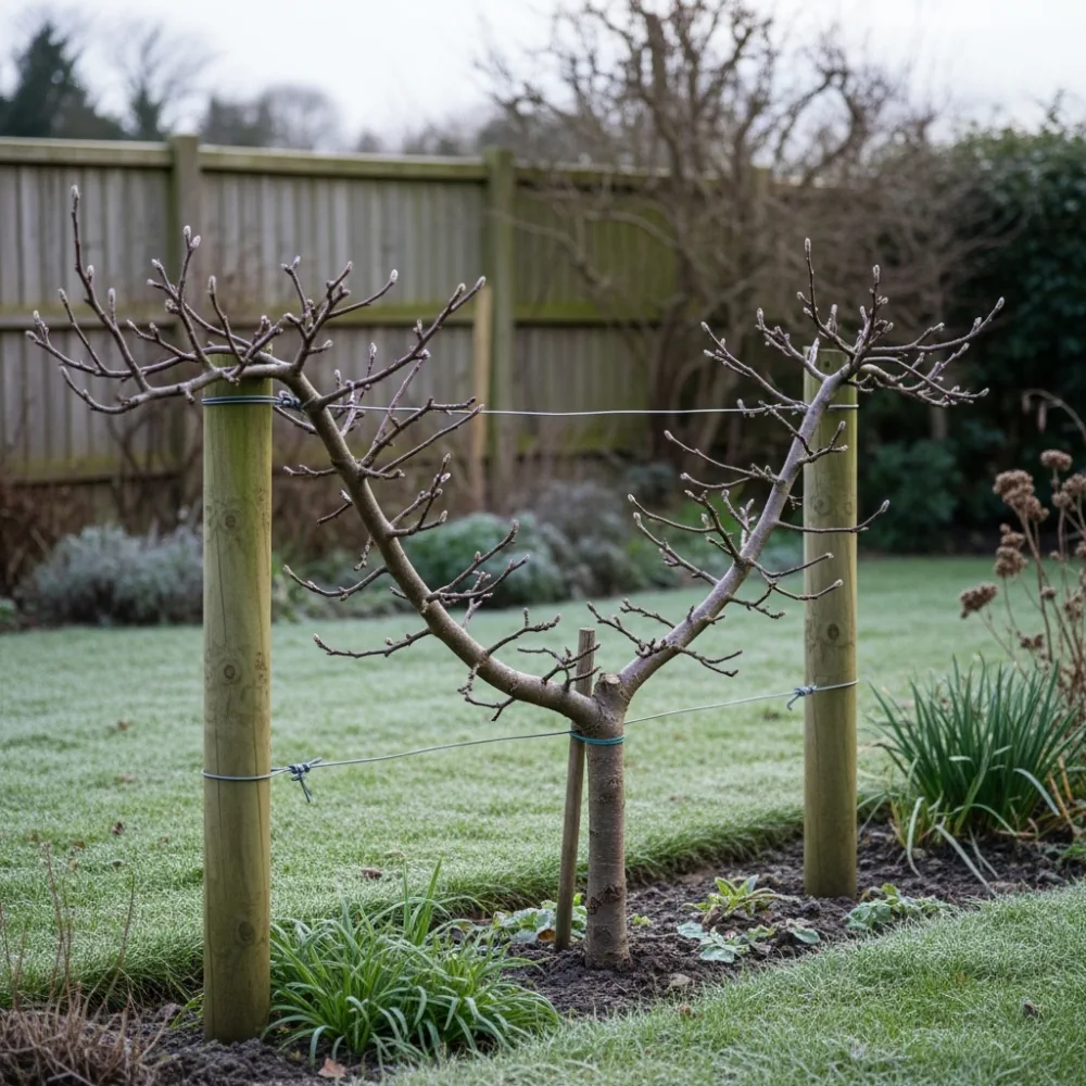 Stepover 'Discovery' Apple Tree | Bare Root - Image 2