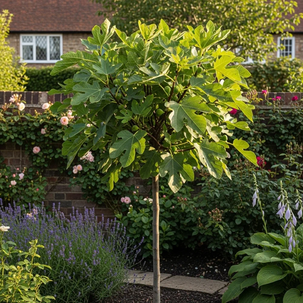 UK Hardy 'Brown Turkey' Fig Tree | 2ft Mini-Standard | 3L Pot - Image 3