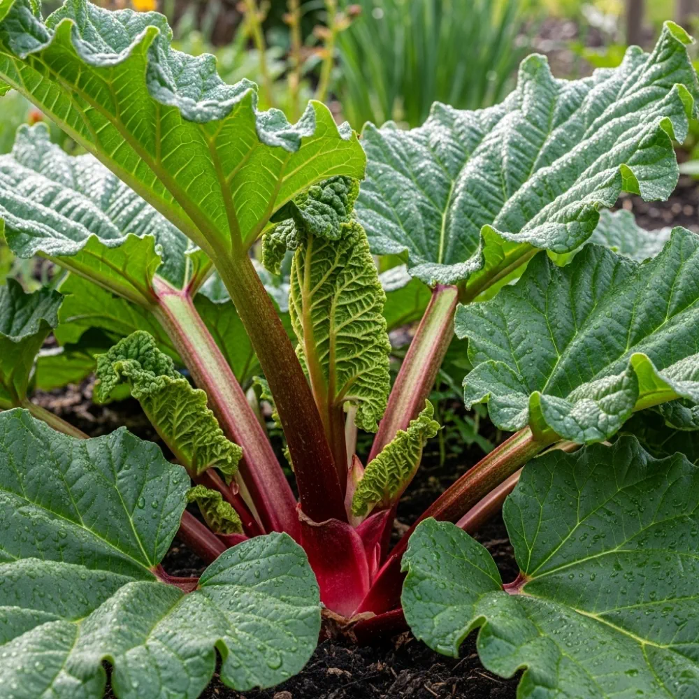 Victoria' Rhubarb Plant | Single Bare Root Crown - Image 3