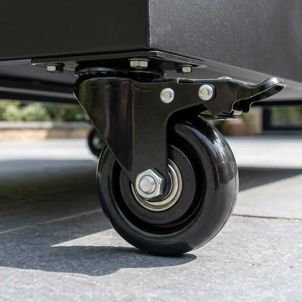 Wheels for Wood & Corten Planters - Set of 6 - 3.94 inch Wheels - Large Wheels - Image 4