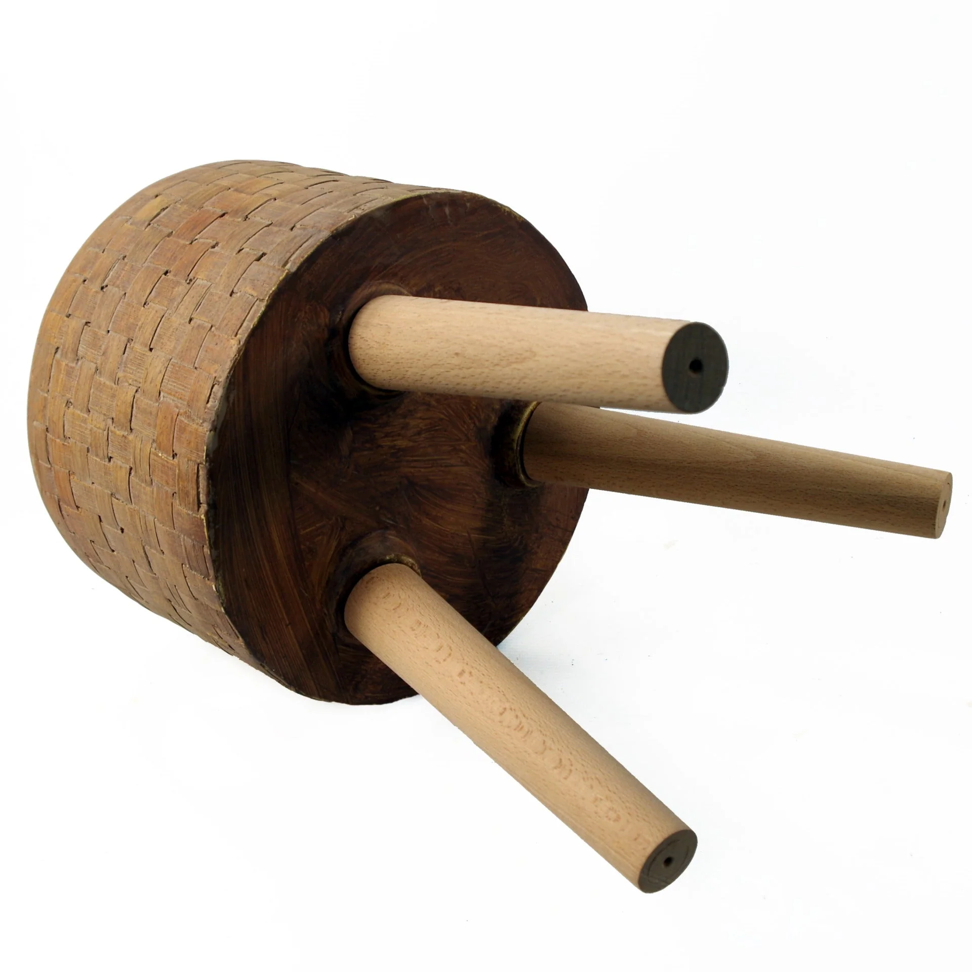 Woven Effect Composite Planter with Stand - Image 4