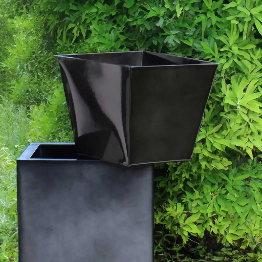 Zinc Planter Insert for Tall Square & Tapered Square - Image 4